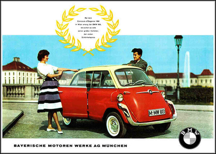 BMW 600 Poster, Poster-Motiv