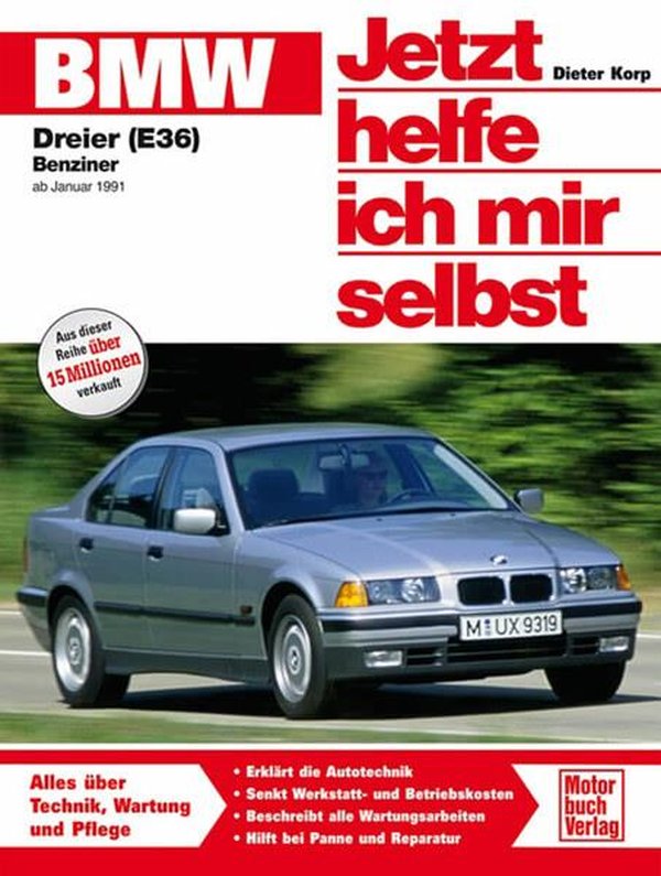 BMW Dreier (E 36) Reparaturbuch - gedrucktes Buch zum Bestpreis! - verwuester.net