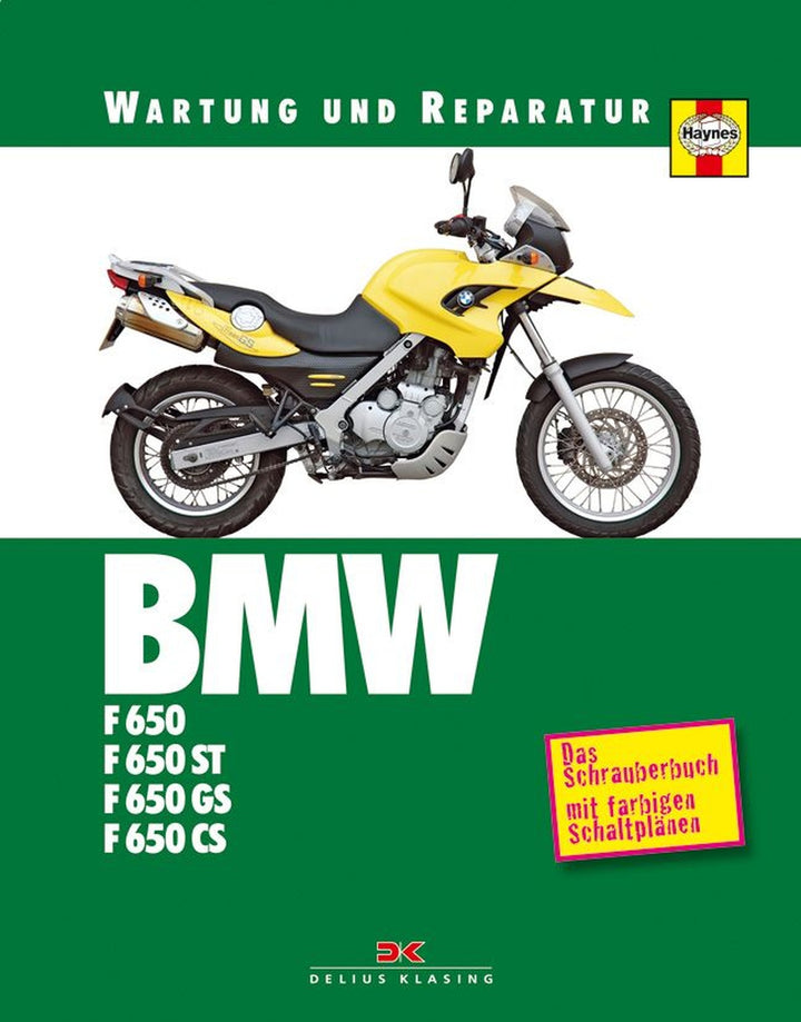 BMW F 650 / F 650 ST / F 650 GS / F 650 CS - Reparaturbuch, Buchcover