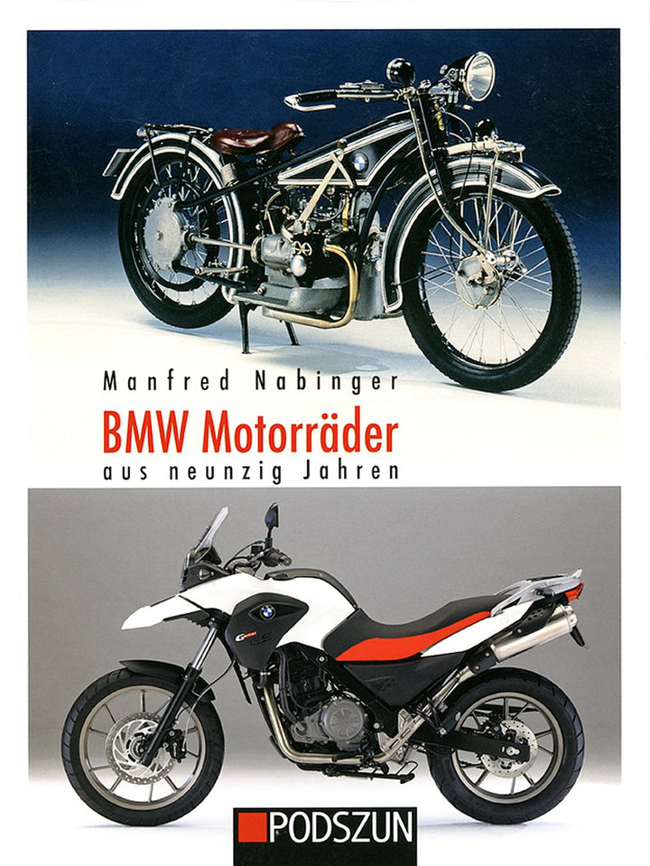 BMW Motorra¨der aus neunzig Jahren, Buchcover