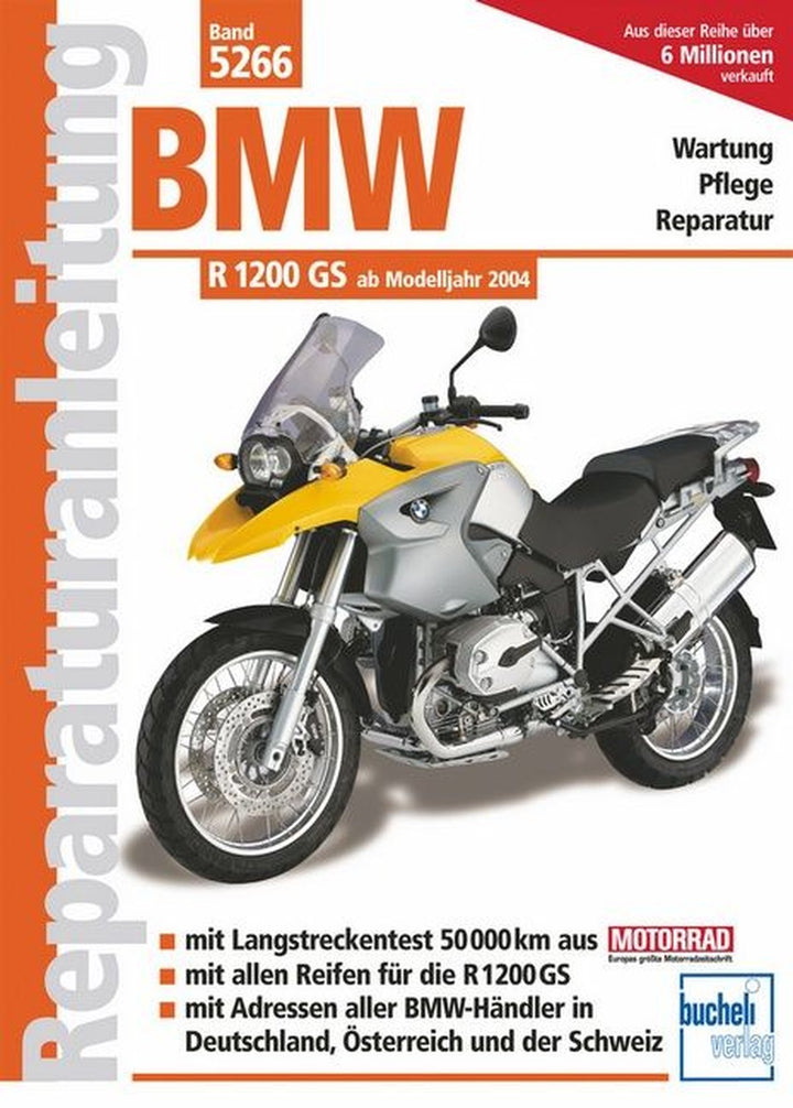 BMW R 1200 GS Modelljahre 2004 bis 2010 - Reparaturbuch, Buchcover