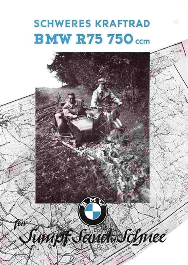 BMW R75 WH Prospekt, Buchcover