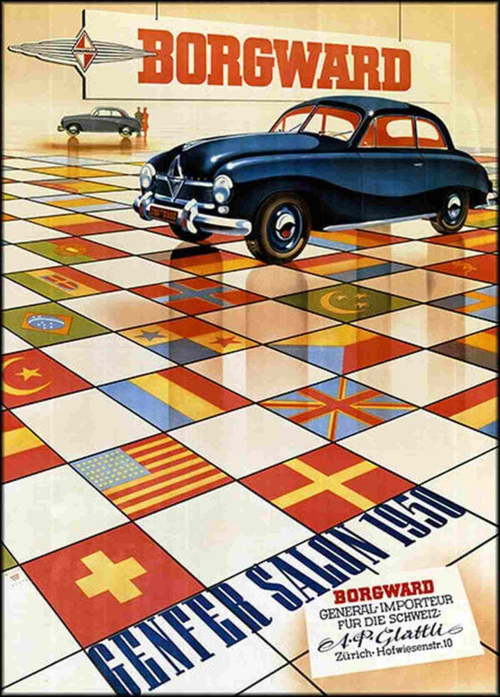 Borgward Poster, Poster-Motiv