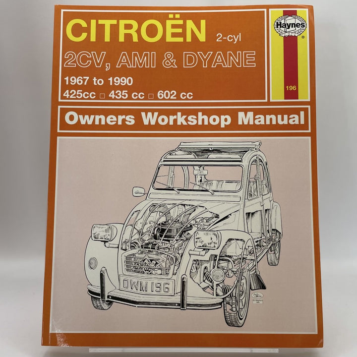 HM Citroen 2cyl 2CV AMI Dyane 1967-1990