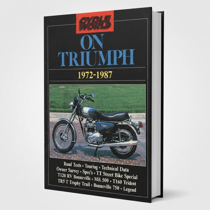 Cycle World on Triumph 1972-87, Buchcover