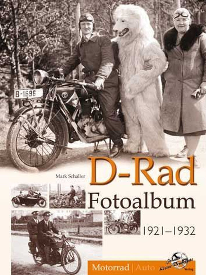 D-Rad Fotoalbum von 1921 bis 1932, Buchcover