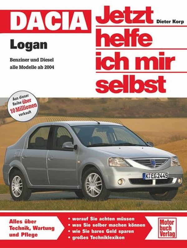 Dacia Logan Reparaturbuch - gedrucktes Buch zum Bestpreis! - verwuester.net