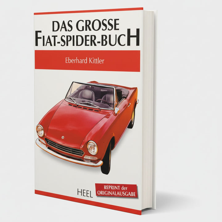 Das große Fiat Spider Buch - Sonderausgabe, Buchcover