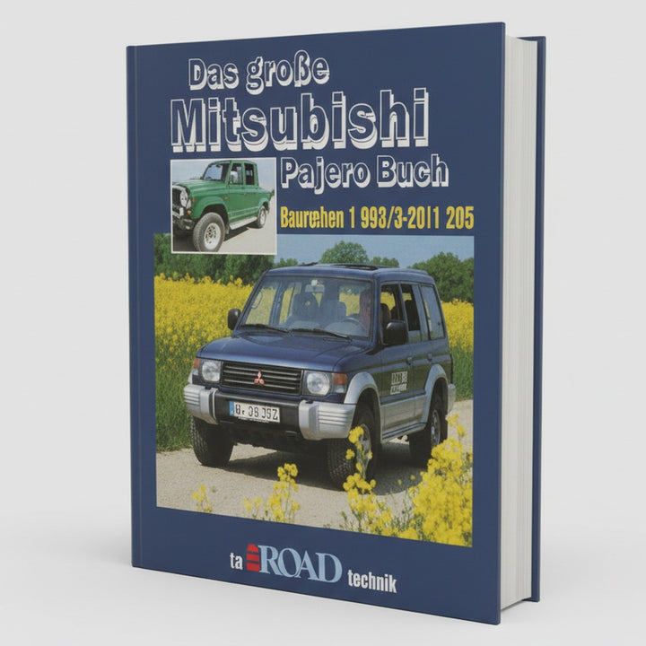 Das große Mitsubishi-Pajero-Buch, Buchcover