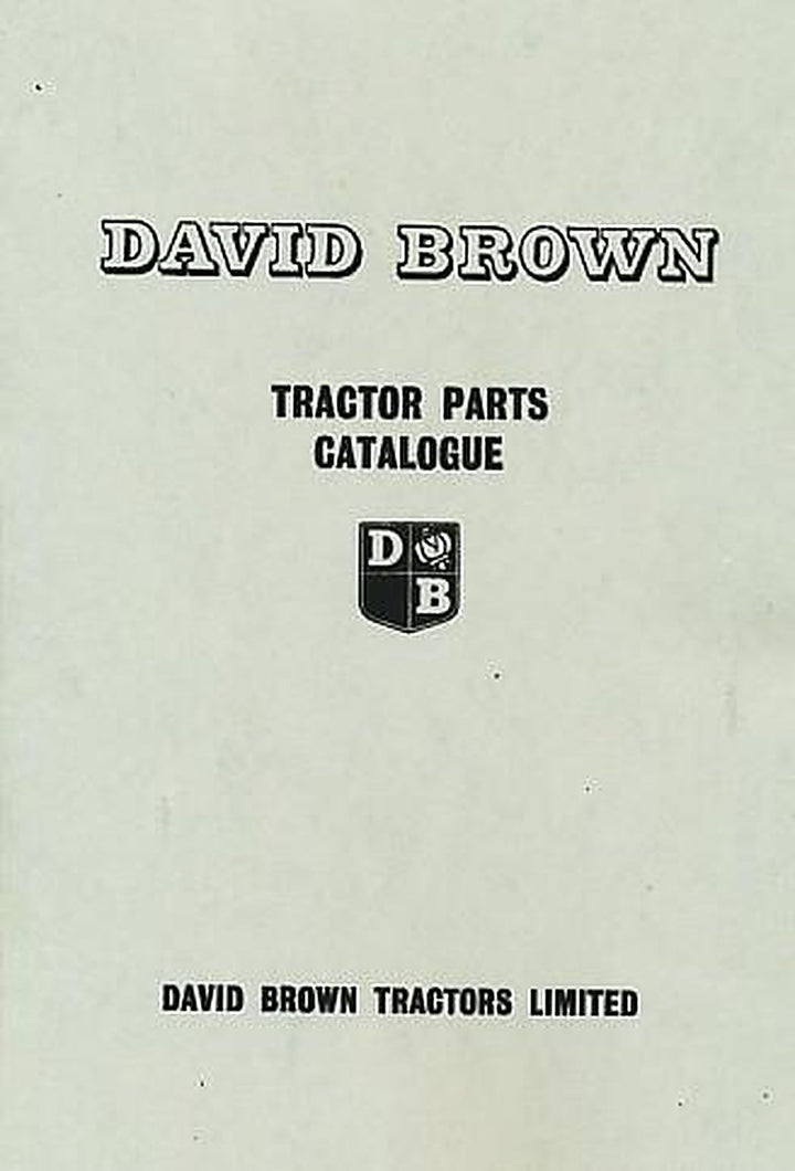 David Brown 880/E, 880/F Implematic, Livedrive, Ersatzteilkatalog, Buchcover
