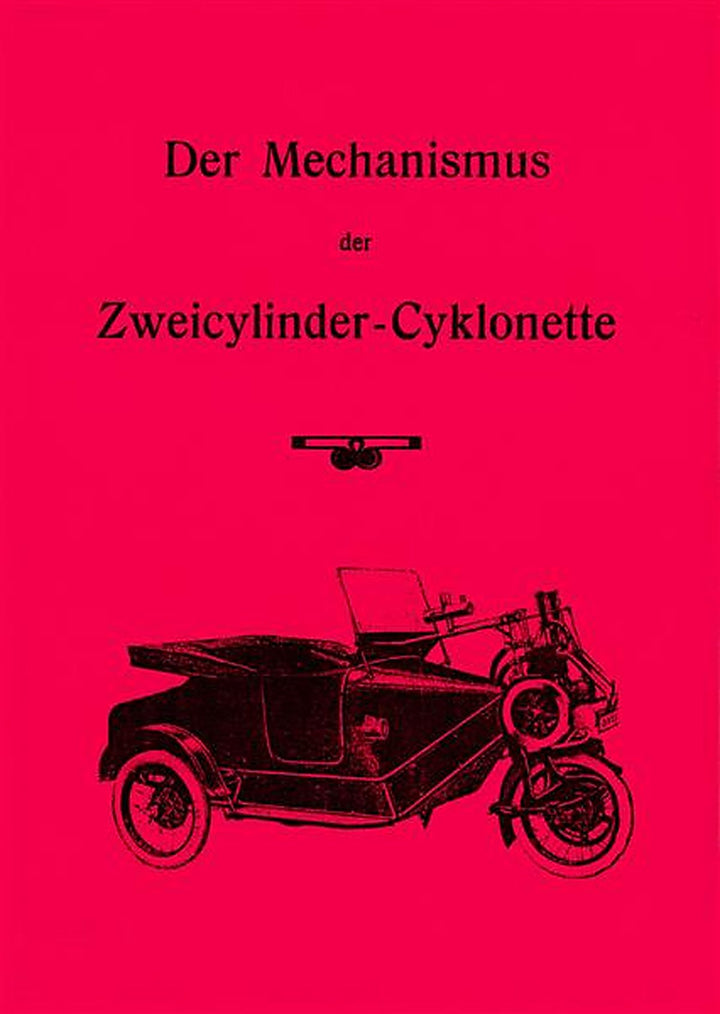 Der Mechanismus der Zweizylinder-Cyklonette, Buchcover