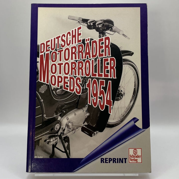 Deutsche Motorräder, Motorroller, Mopeds 1954