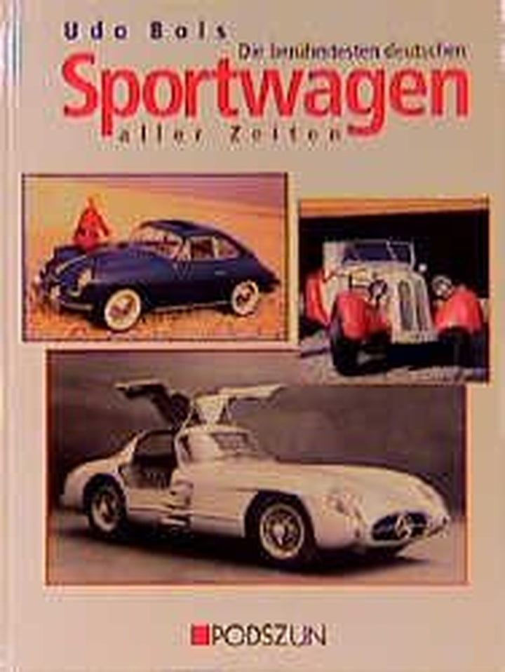 Die berühmtesten deutschen Sportwagen aller Zeiten, Buchcover