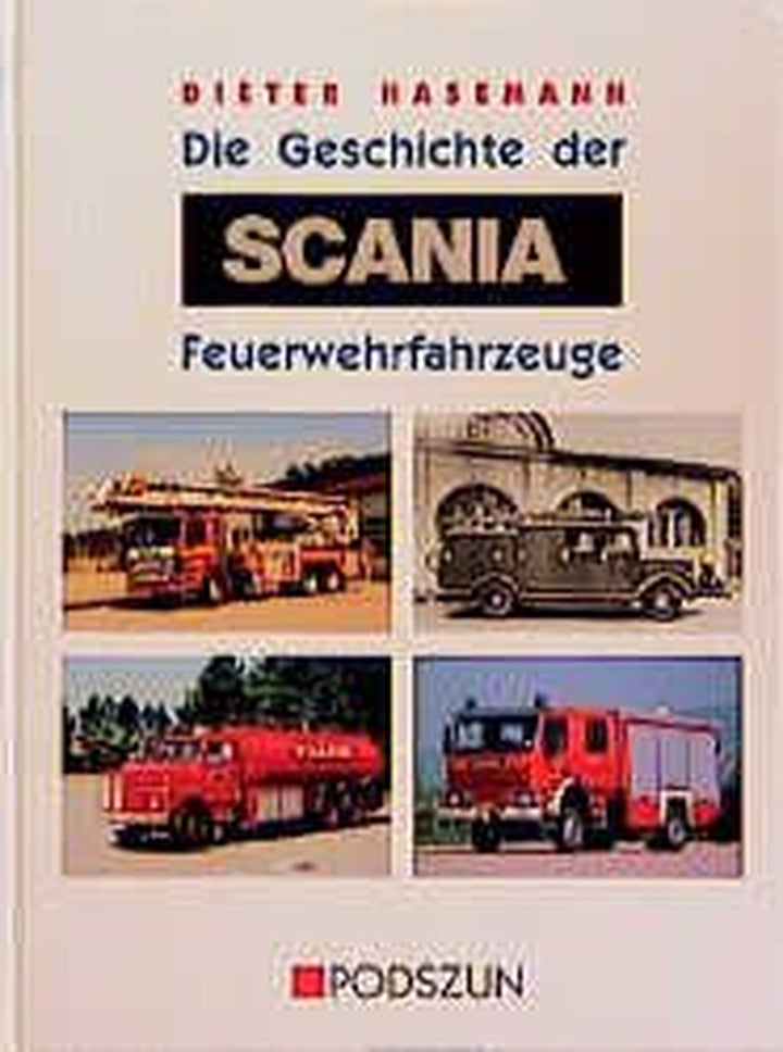 Die Geschichte der Scania Feuerwehrfahrzeuge, Buchcover