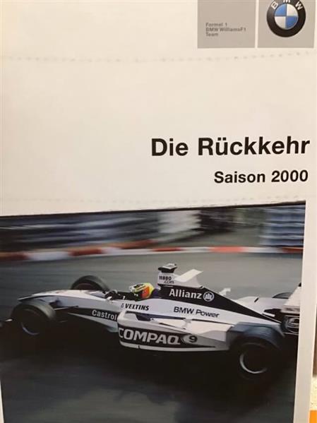Die Rückkehr - Saison 2000 - BMW Profile F1, Buchcover