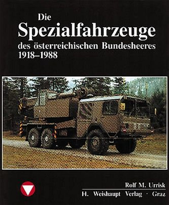 Die Spezialfahrzeuge des österreichischen Bundesheeres, 1918-1988, Buchcover