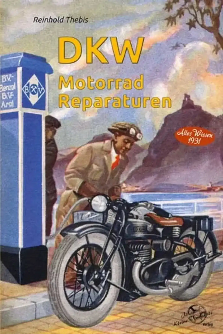 DKW Motorrad Vorkrieg Reparaturanleitung und Werkstatthandbuch - gedrucktes Buch zum Bestpreis! - verwuester.net
