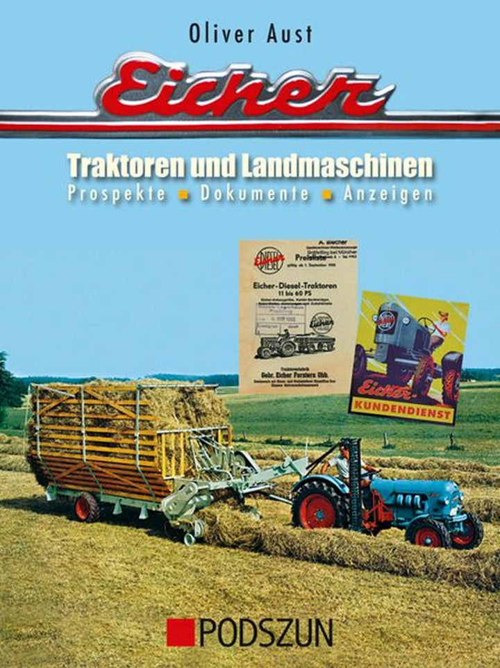 Eicher - Traktoren und Landmaschinen - Prospekte, Buchcover