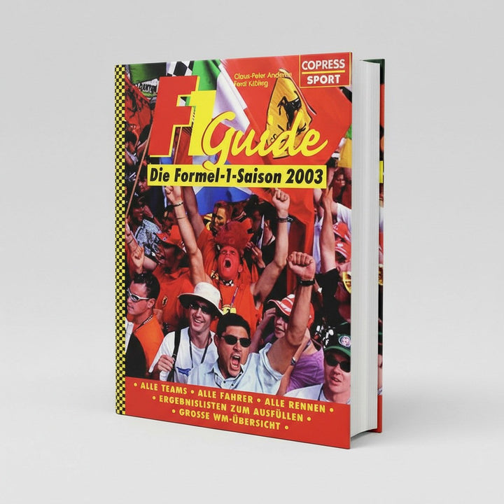 F1 Guide - Die Formel-1-Saison 2003, Buchcover