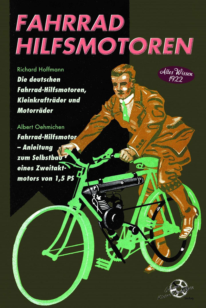 Fahrrad Hilfsmotoren - Altes Wissen 1922, Buchcover