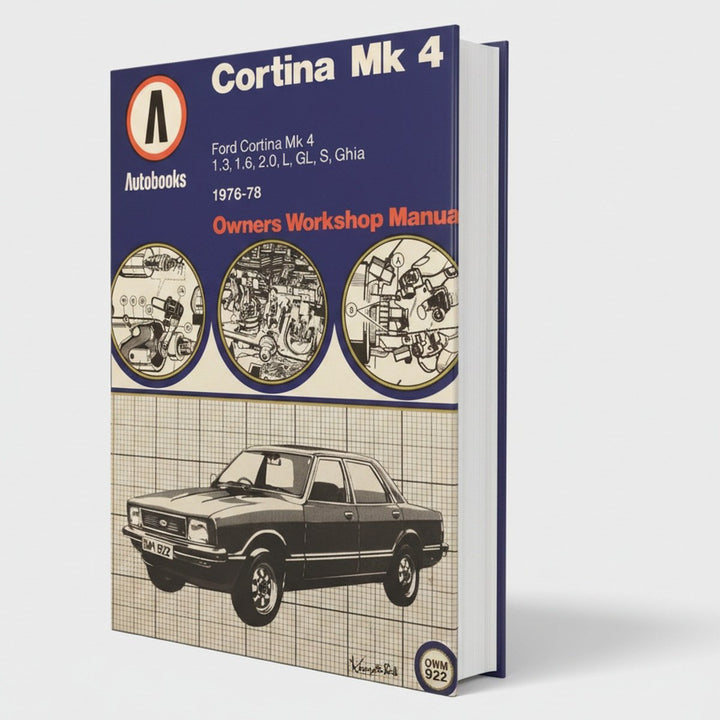Ford Cortina Mk 4 1976-78 Autobook, Buchcover