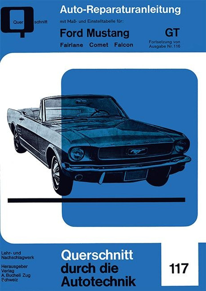 Ford Mustang GT Band 2 - Reparaturbuch, Buchcover