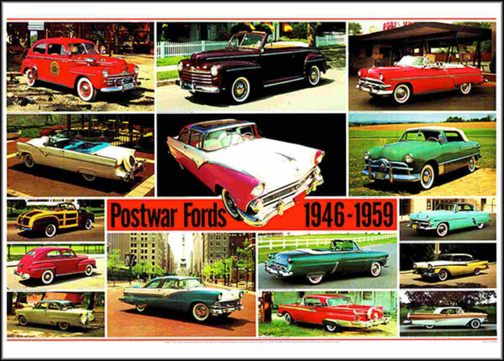 Ford Poster, Poster-Motiv