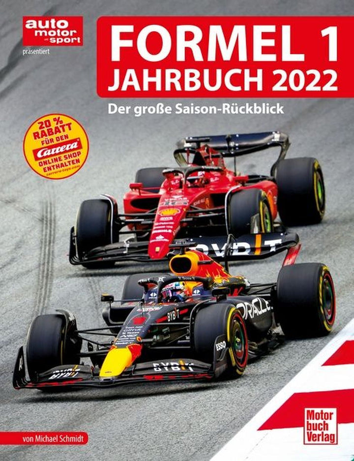 Formel 1 Jahrbuch 2022 - Der große Saison-Rückblick, Buchcover