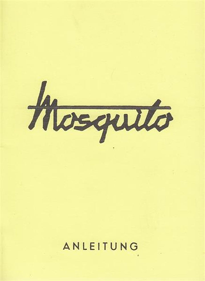Garelli Mosquito Betriebsanleitung, Buchcover