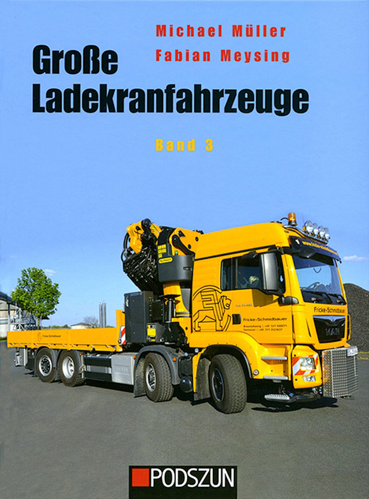 Große Ladekrahnfahrzeuge - Band 3, Buchcover