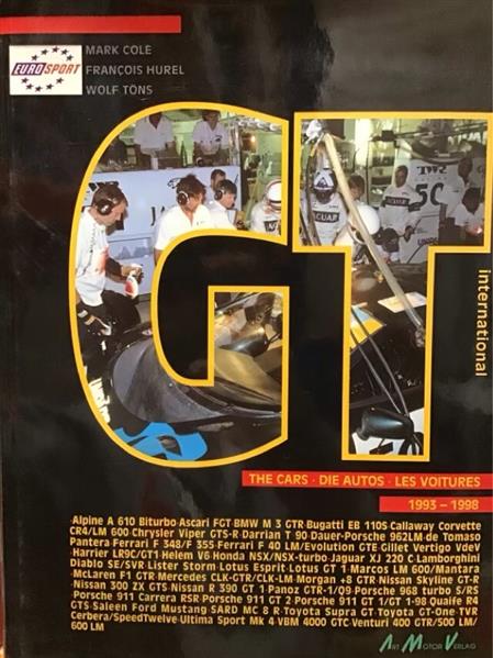 GT international the cars 1993-1998, Buchcover