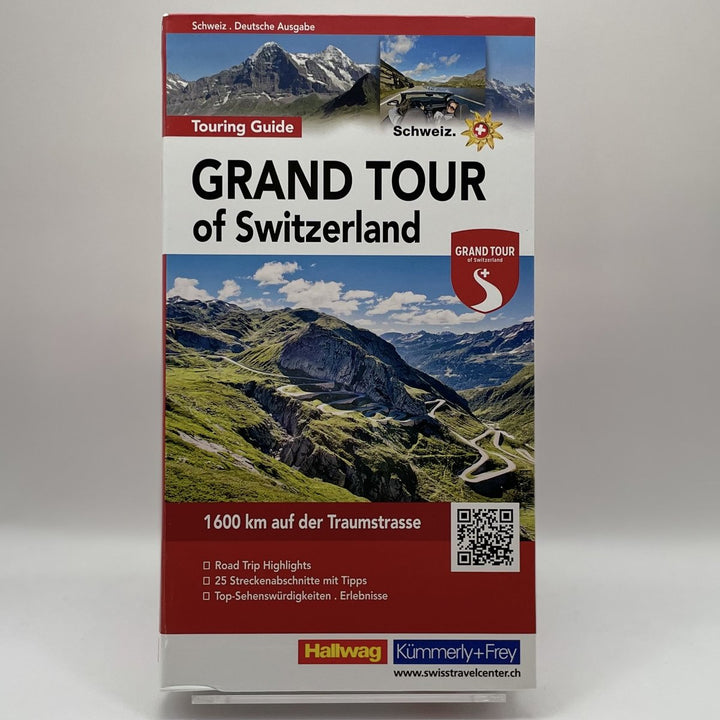 Hallwag Reiseführer Grand Tour of Switzerland Touring Guide, deutsche Ausgabe