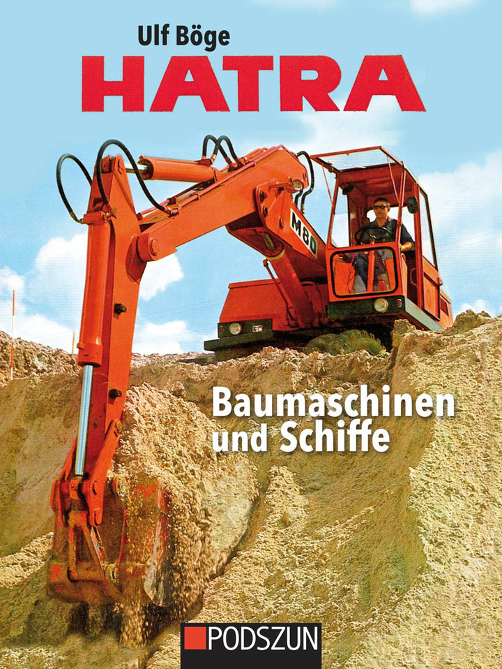 HATRA Baumaschinen und Schiffe, Buchcover