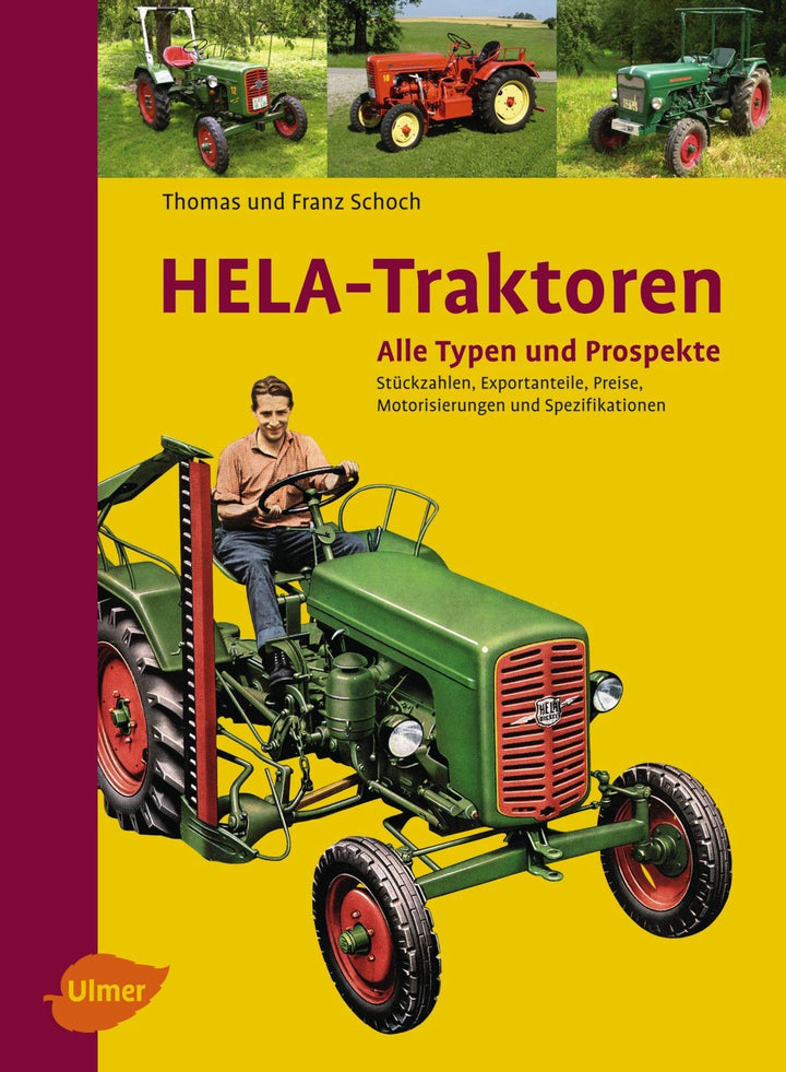 HELA - Traktoren - Alle Typen und Prospekte, Buchcover