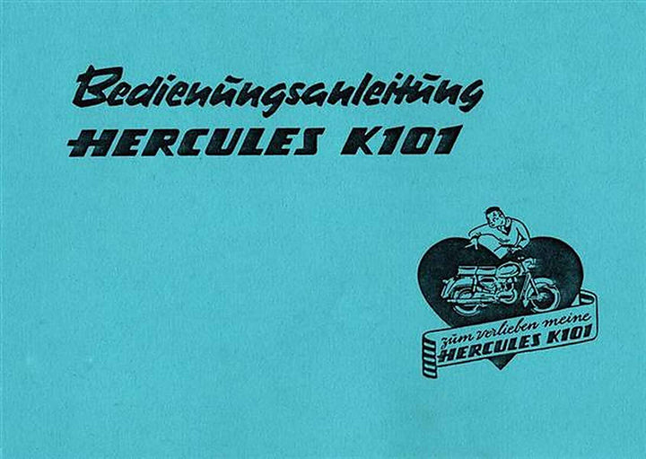 Hercules K101 Betriebsanleitung, Buchcover