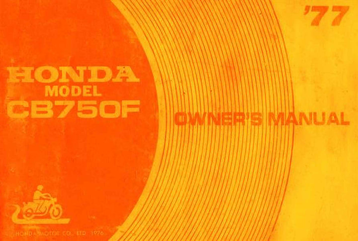 Honda CB750F Owner&