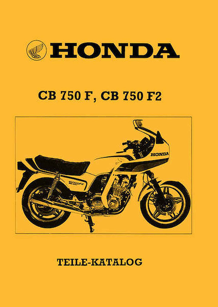 Honda CB750F CB750F2 Teilekatalog, Buchcover