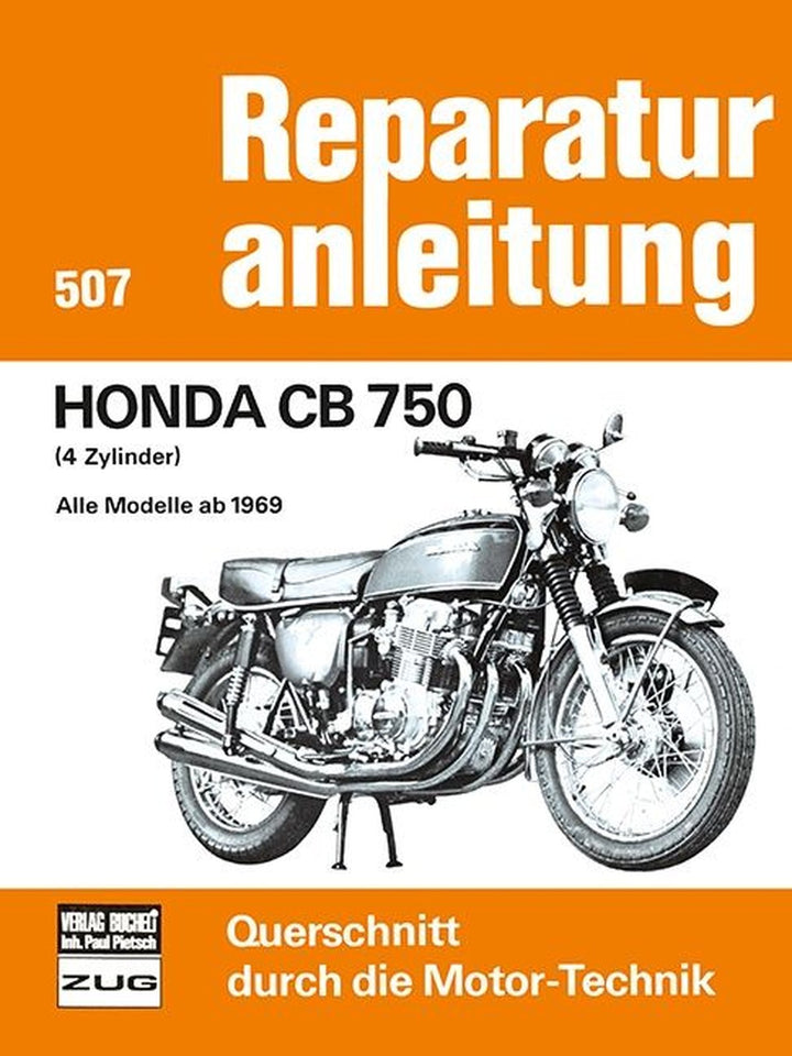 Honda CB750 Reparaturanleitung, Buchcover