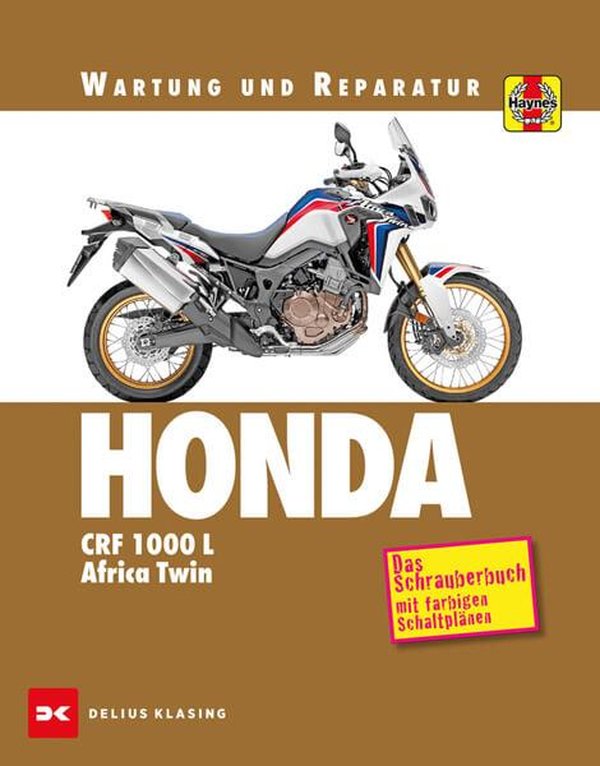 Honda CRF1000L Africa Twin - Reparaturbuch - gedrucktes Buch zum Bestpreis! - verwuester.net