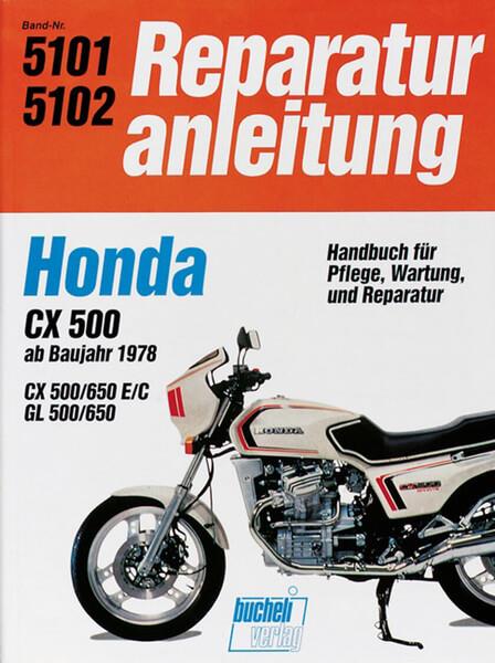 Honda CX 500/650 GL 500/650 ab 1978 - Reparaturbuch - gedrucktes Buch zum Bestpreis! - verwuester.net