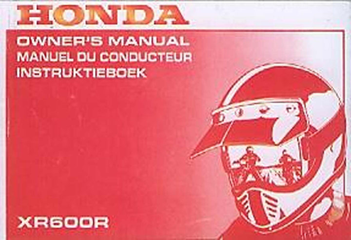 Honda XR600R Owner&