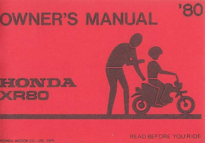 Honda XR80 Owner&