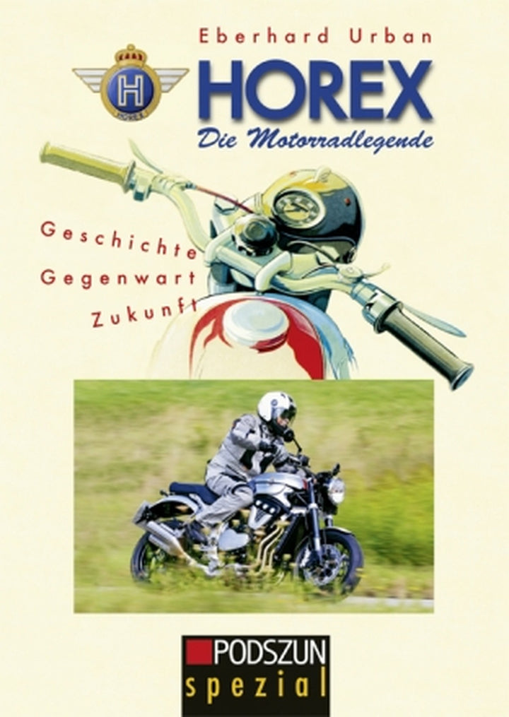 HOREX - Die Motorradlegende, Buchcover
