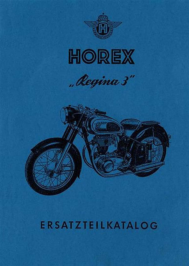 Horex Regina 3 Ersatzteilkatalog, Buchcover