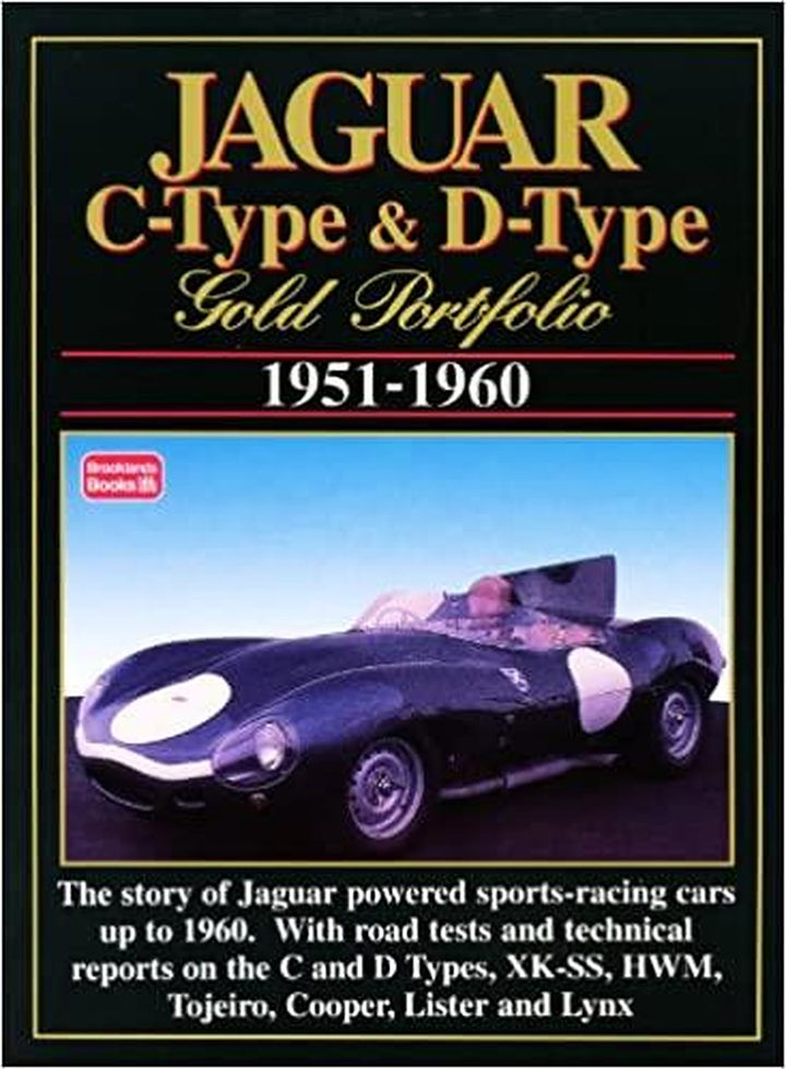 Jaguar C-Type & D-Type - Gold Portfolio 1951-1960, Buchcover