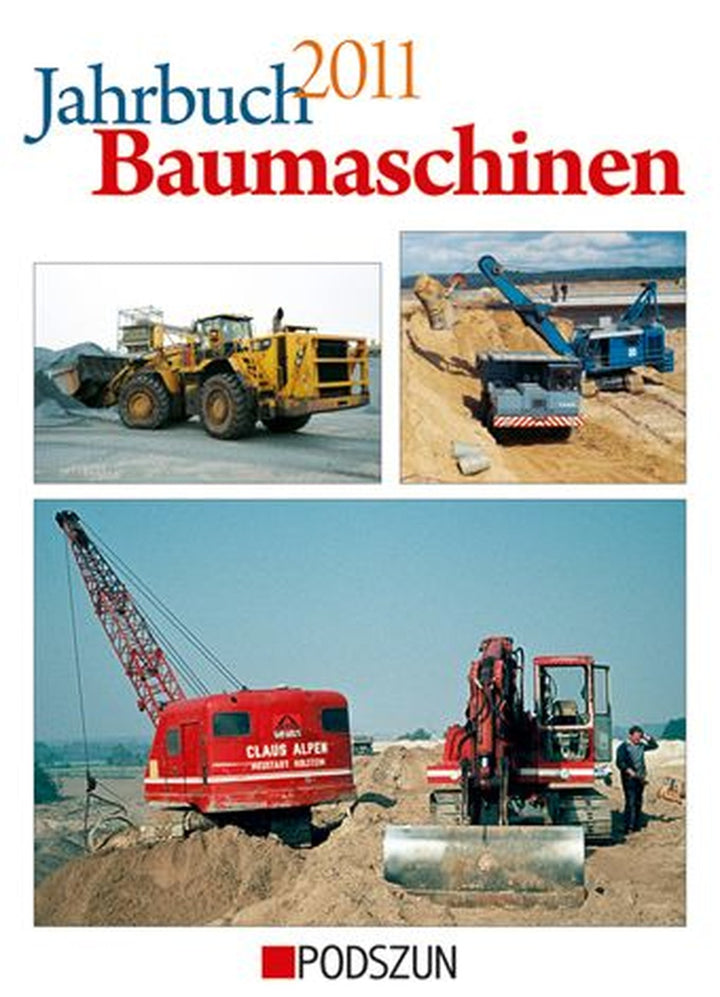 Jahrbuch Baumaschinen 2011, Buchcover
