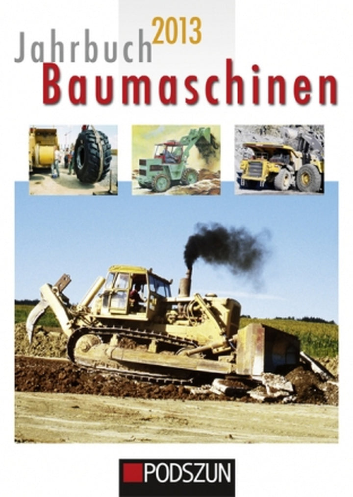 Jahrbuch Baumaschinen 2013, Buchcover