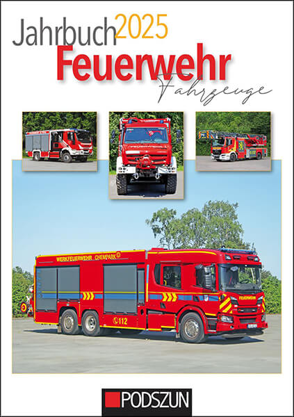 Jahrbuch Feuerwehr Fahrzeuge 2025 - gedrucktes Buch zum Bestpreis! - verwuester.net