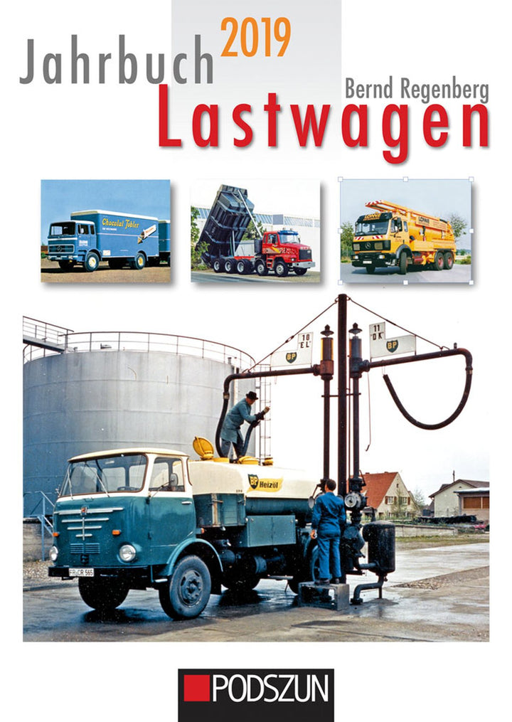 Jahrbuch Lastwagen 2019, Buchcover