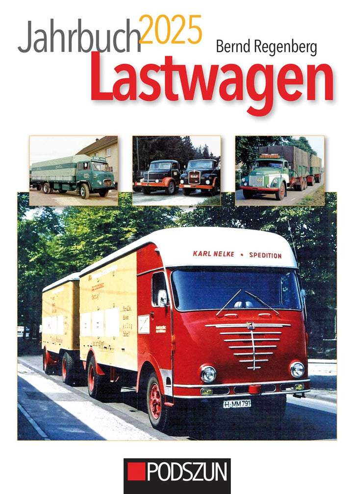 Jahrbuch Lastwagen 2025, Buchcover